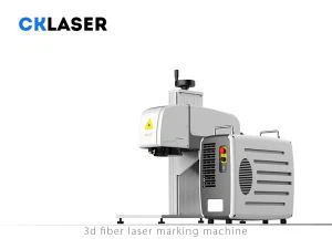 CK2D-FB Fiber Optic Laser Marking Cutting Gravering Machine On Metal